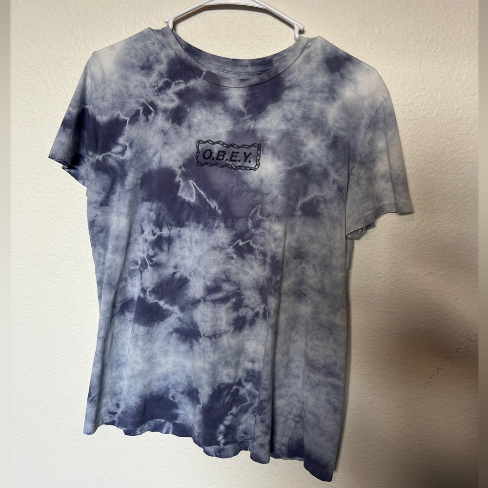 Obey Tie Dye Tee Shirt